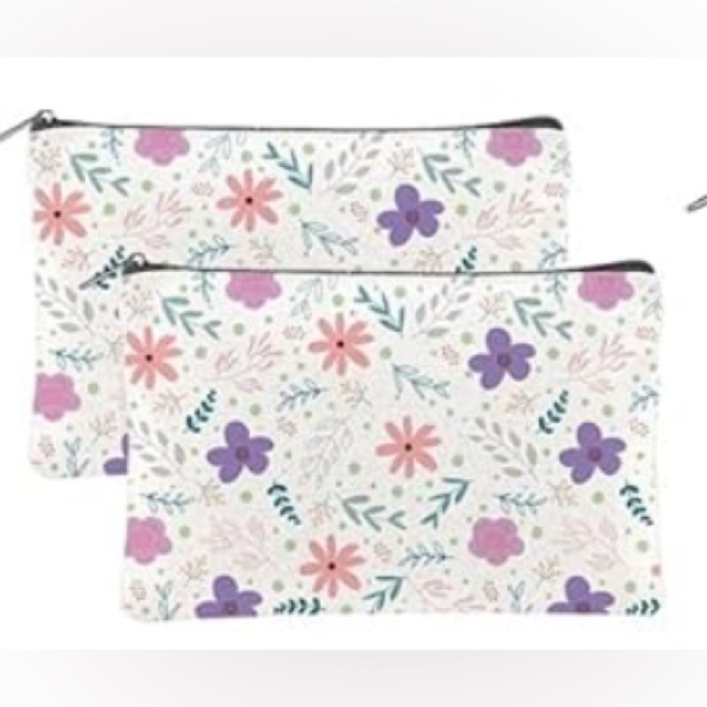Floral Print Canvas Bag